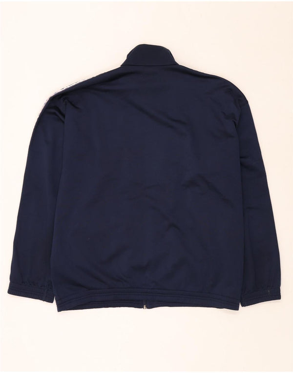 DIADORA Træningsdragt til mænd Topjakke UK 38 Medium Navy Blue Colourblock