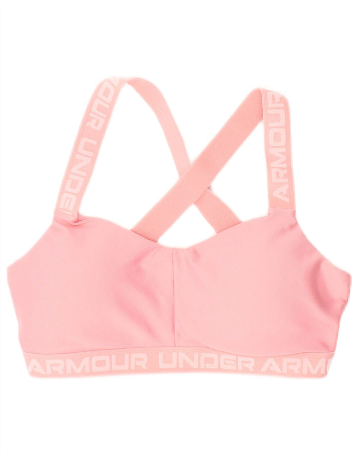 Under Armour Kvinders Grafisk Top Small/Medium Pink Colourblock Sport