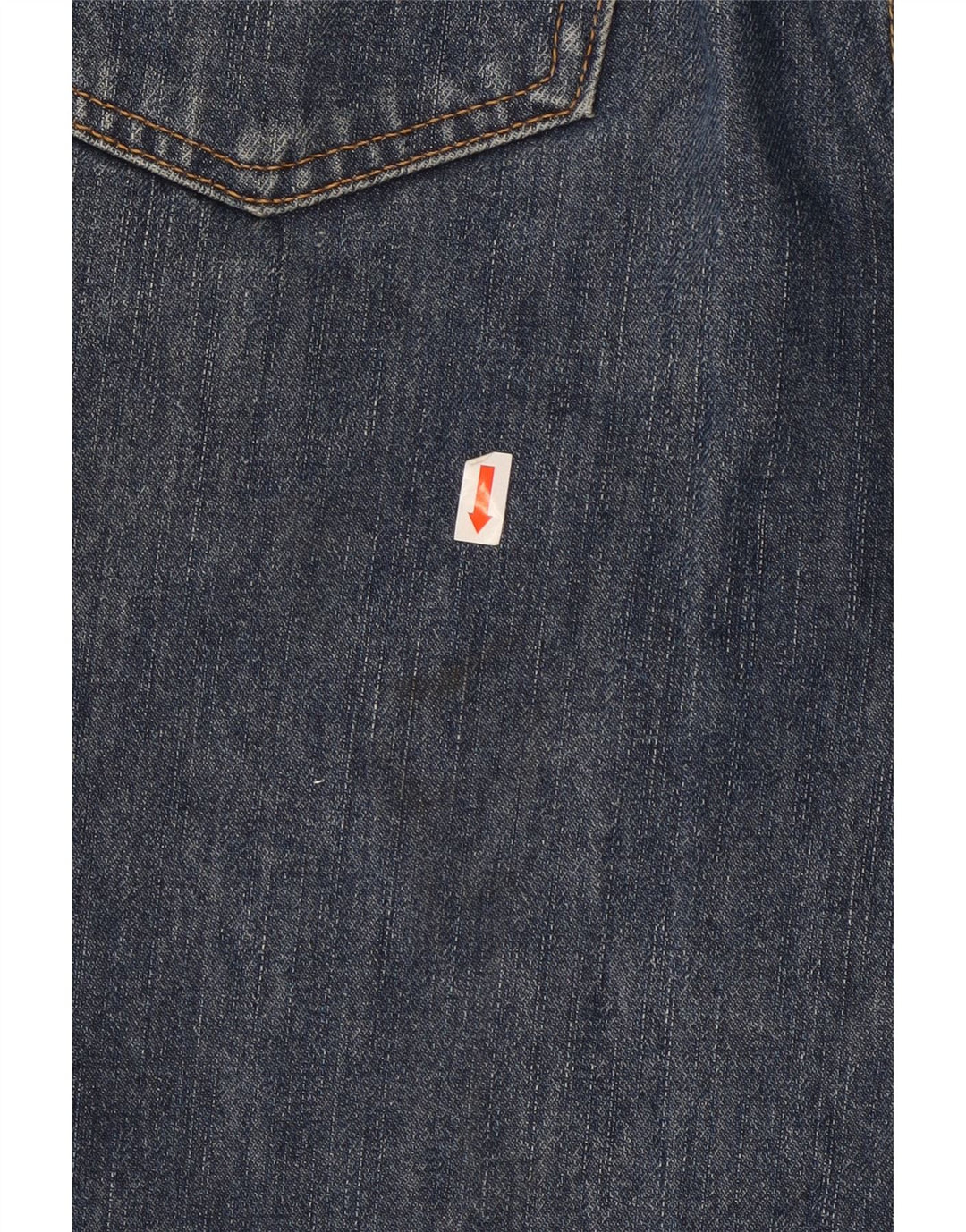 Wrangler Straight Jeans til mænd W32 L32 Marineblå Bomuld