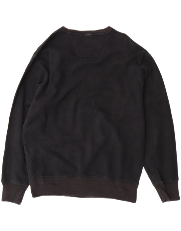 NAUTICA Mens Sweatshirt Jumper XL Navy Blue Cotton Vintage Nautica and Second-Hand Nautica from Messina Hembry 