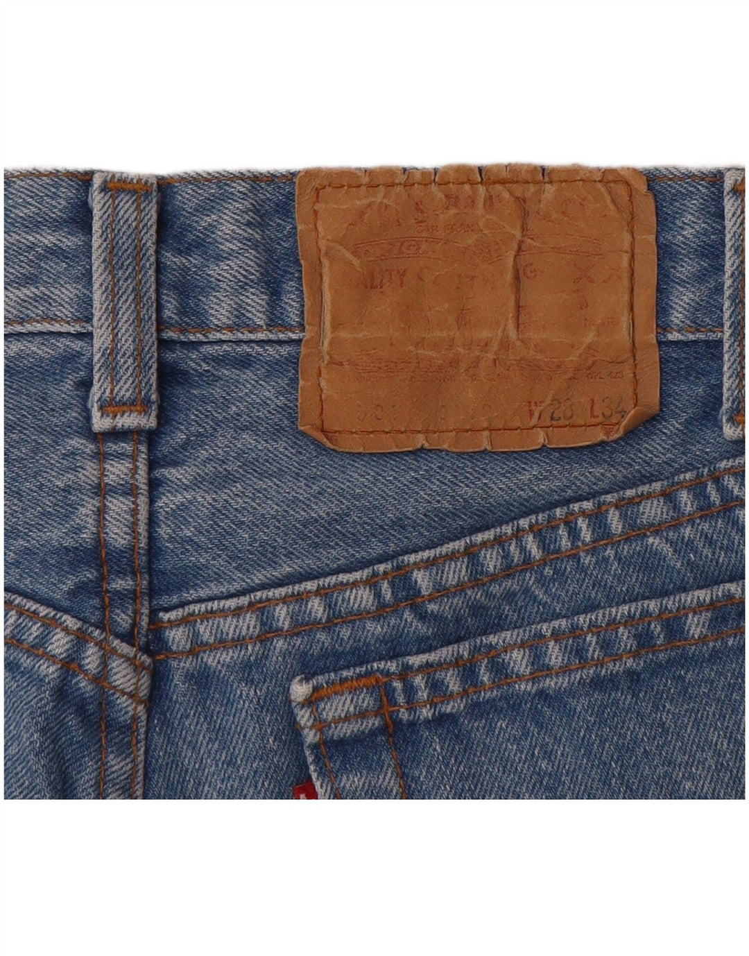 Levi's Womens 501 denimshorts W28 Medium Blue