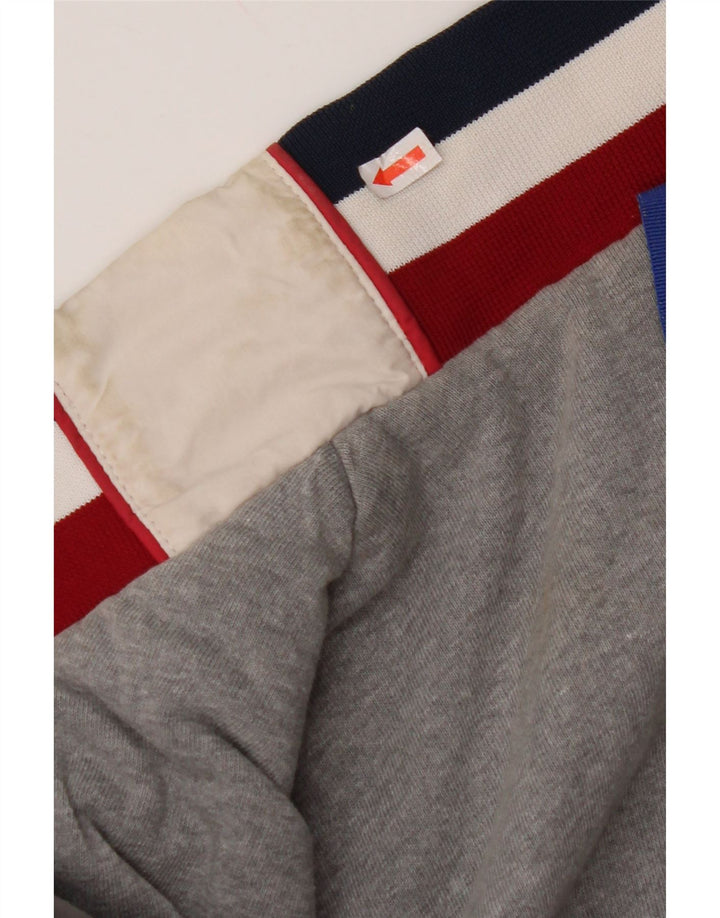 NORTH SAILS Herre grafisk bomberjakke UK 42 XL Grå Colourblock Polyamid