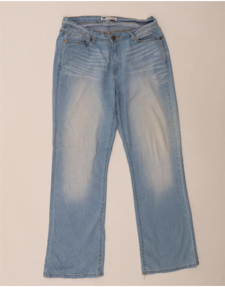 Levi's Dame 529 Curvy Bootcut Jeans W32 L32 Blå Bomuld