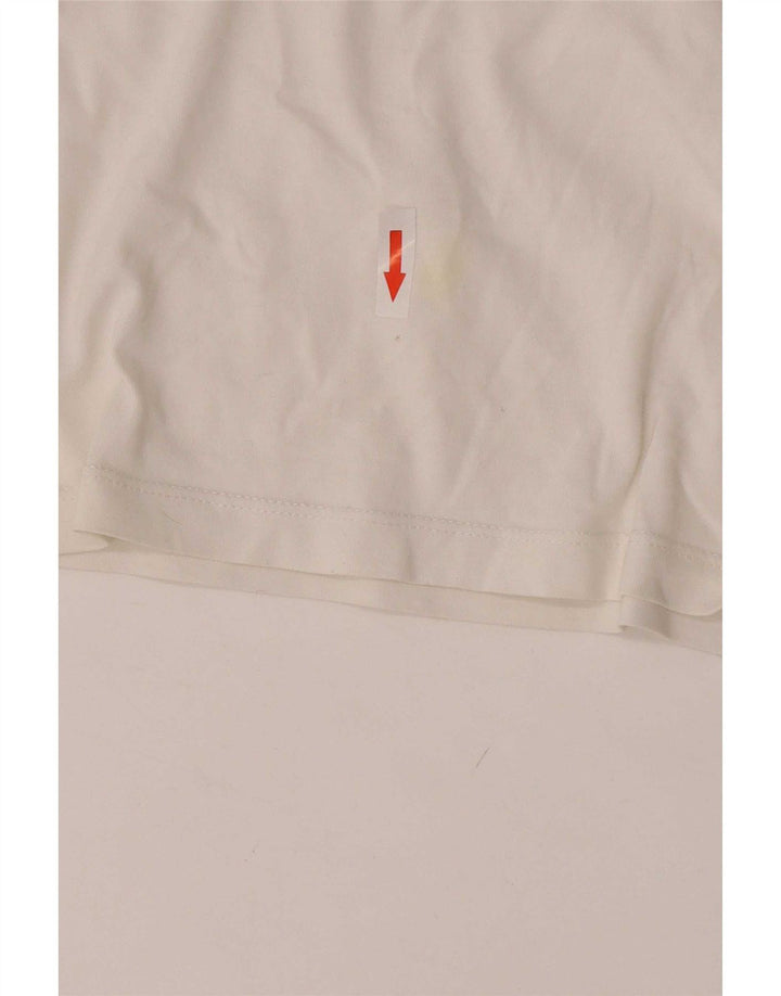 Levi's Herre grafisk T-shirt top XS hvid bomuld