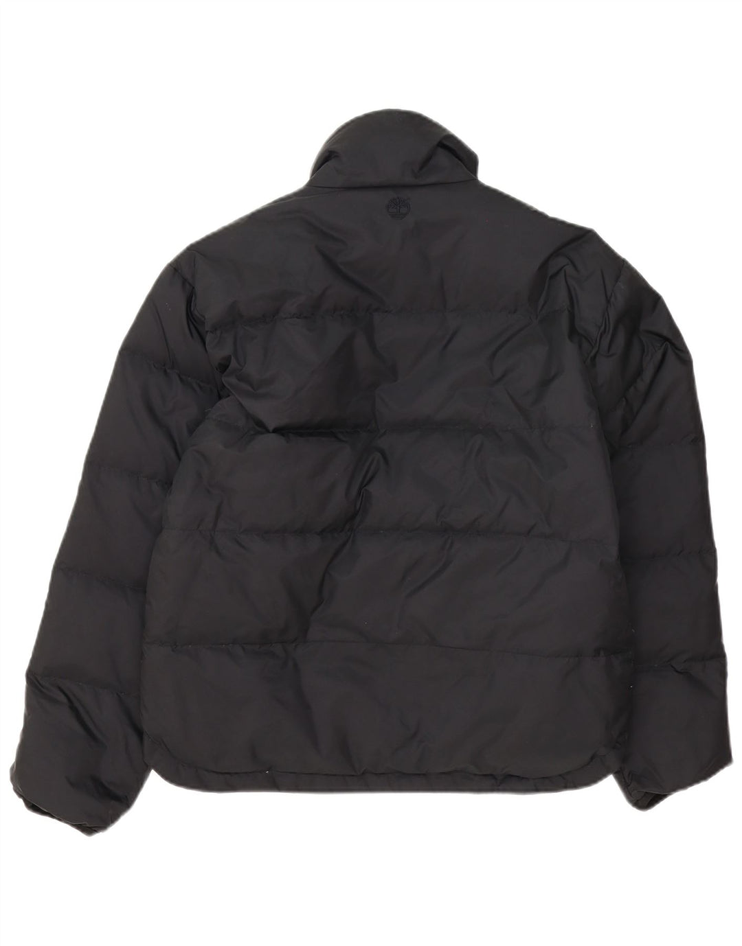 Timberland Herre vendbar polstret jakke UK 36 Lille sort nylon
