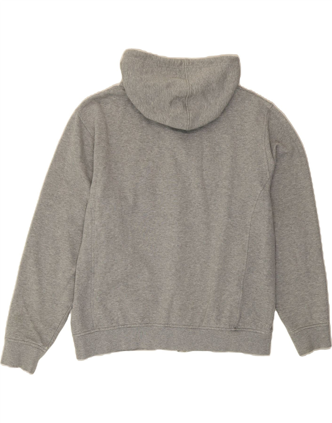 FILA Mens Graphic Zip Hoodie Sweater 2XL Grey Cotton Vintage Fila and Second-Hand Fila from Messina Hembry 