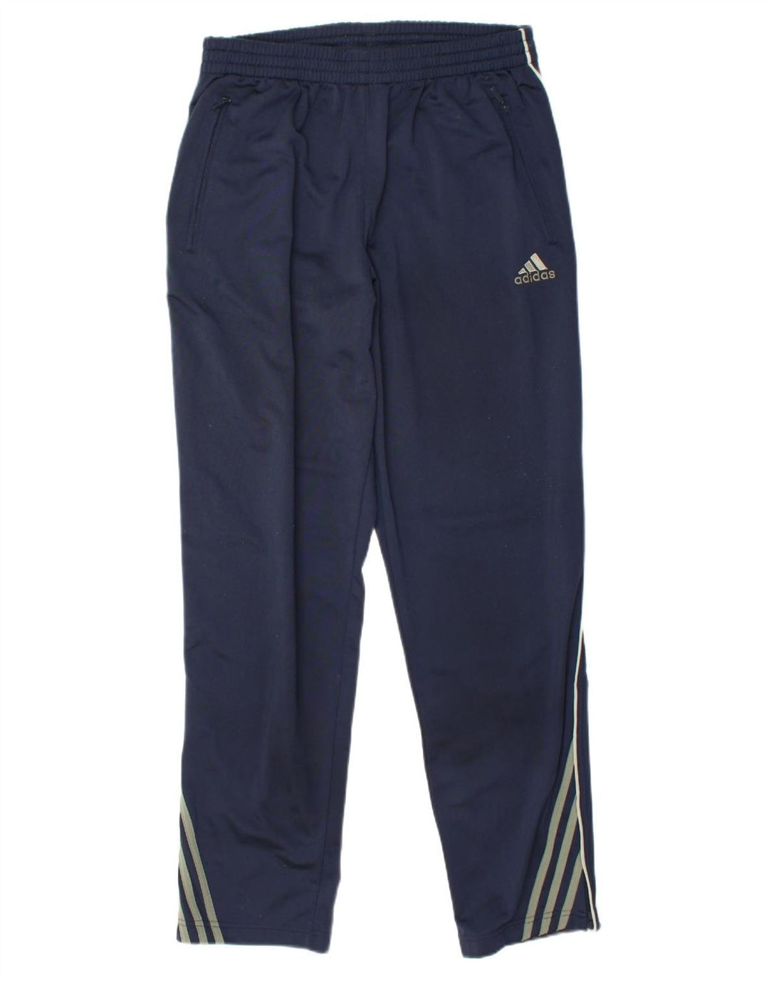 ADIDAS Træningsdragtsbukser til mænd UK 40/42 Medium Navy Blue Polyester