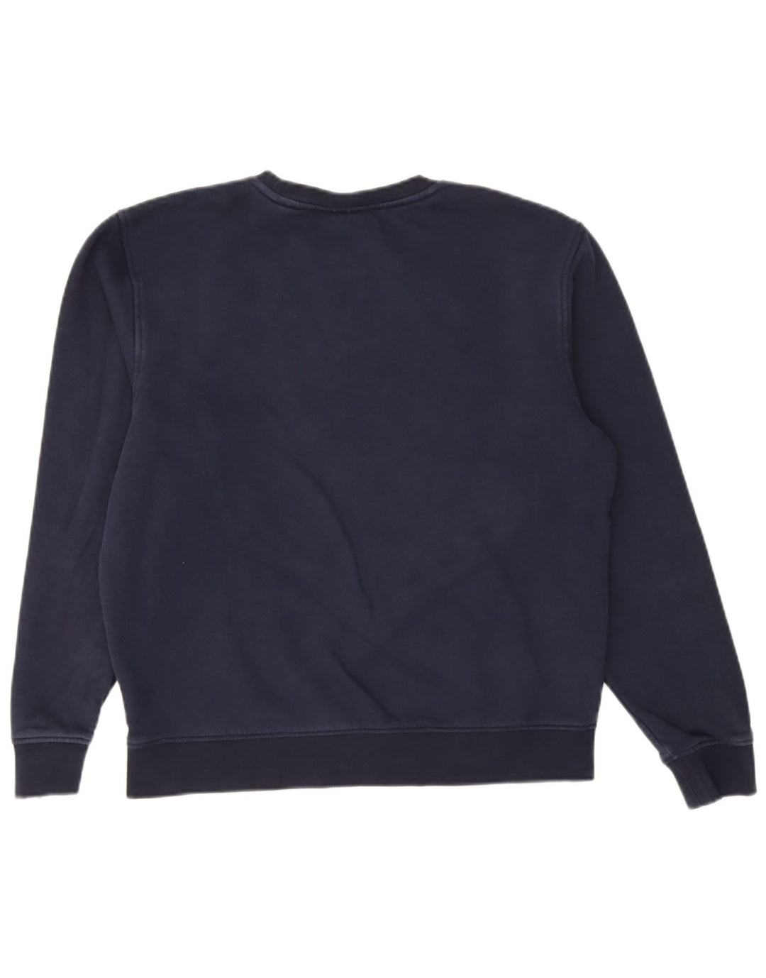 Lacoste Herre Sweatshirt Jumper Størrelse 5 Large Marineblå Bomuld