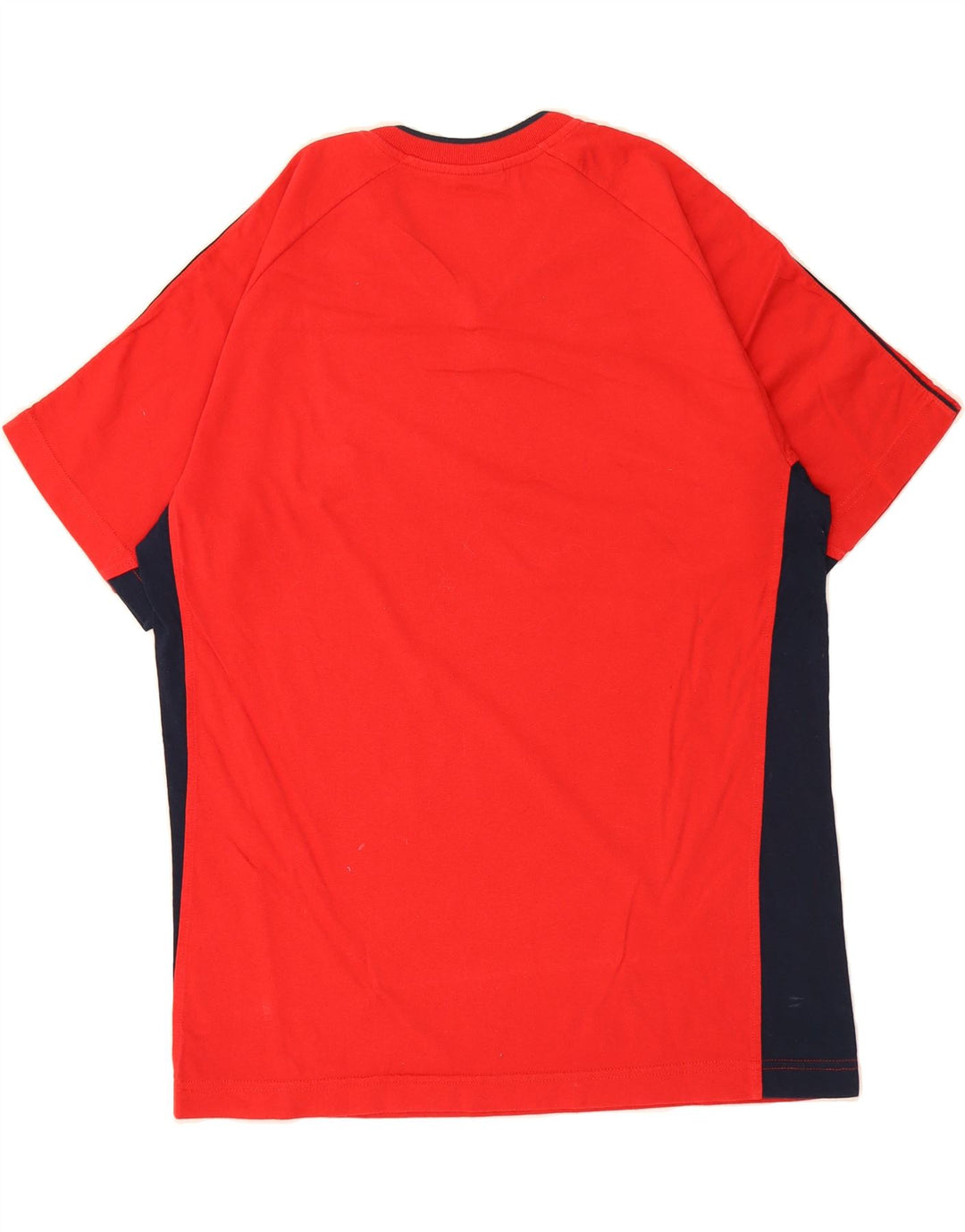 CHAMPION Mens T-Shirt Top XL Red Colourblock Cotton Vintage Champion and Second-Hand Champion from Messina Hembry 
