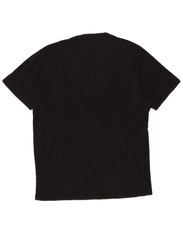 True Religion Herre grafisk T-shirt Top Medium Sort Bomuld