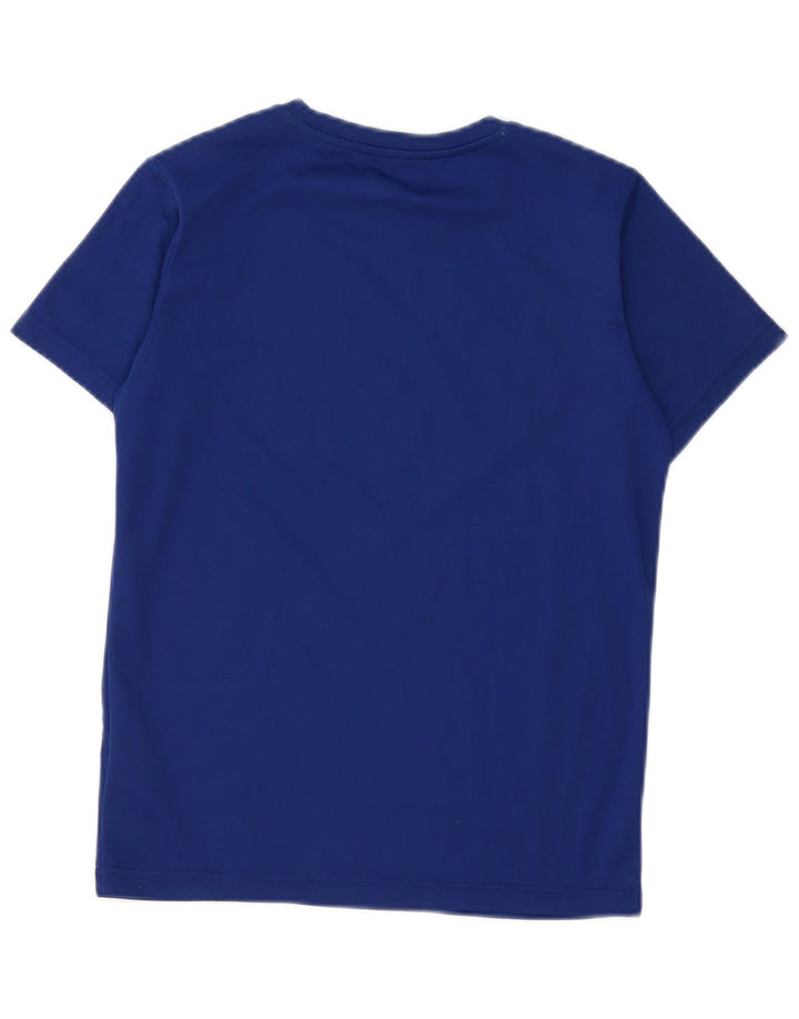 Champion Boys Grafisk T-Shirt Top 11-12 År Stor Blå Polyester