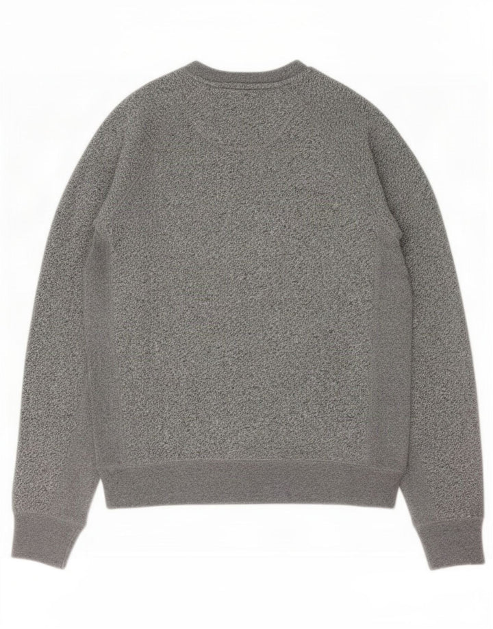 Jack Wills Herre grafisk sweatshirt jumper lille grå flækket bomuld