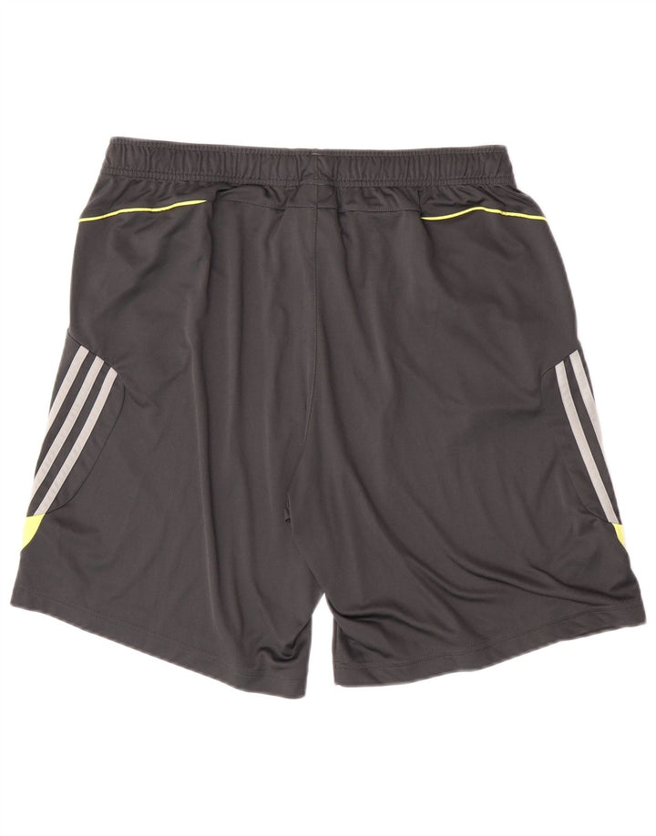 Adidas Sportsshorts til mænd Large Grå Colourblock Polyester
