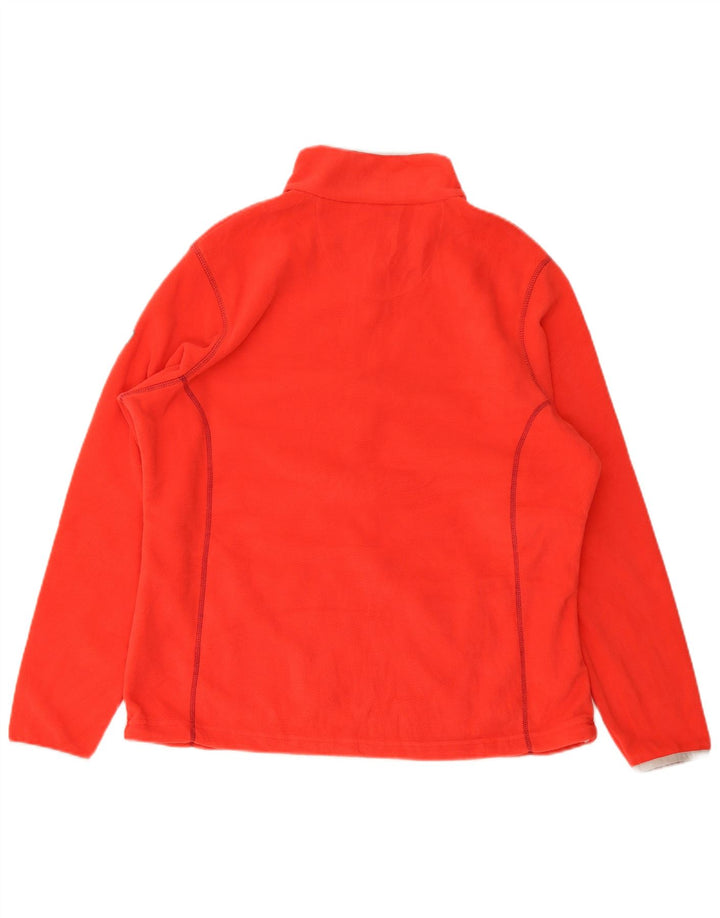 Regatta dame fleece træningsdragt topjakke UK 18 XL rød polyester