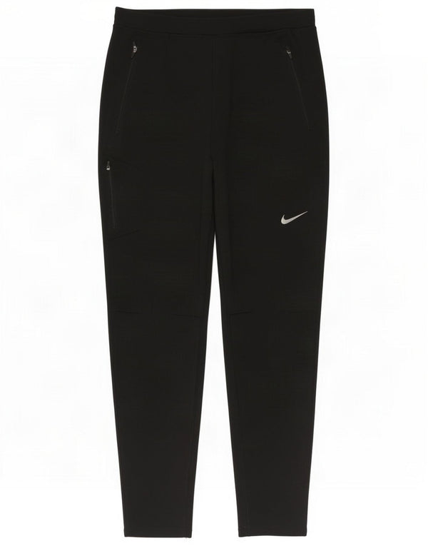 Nike Mens Tracksuit Trousers Medium Black Polyester Sports