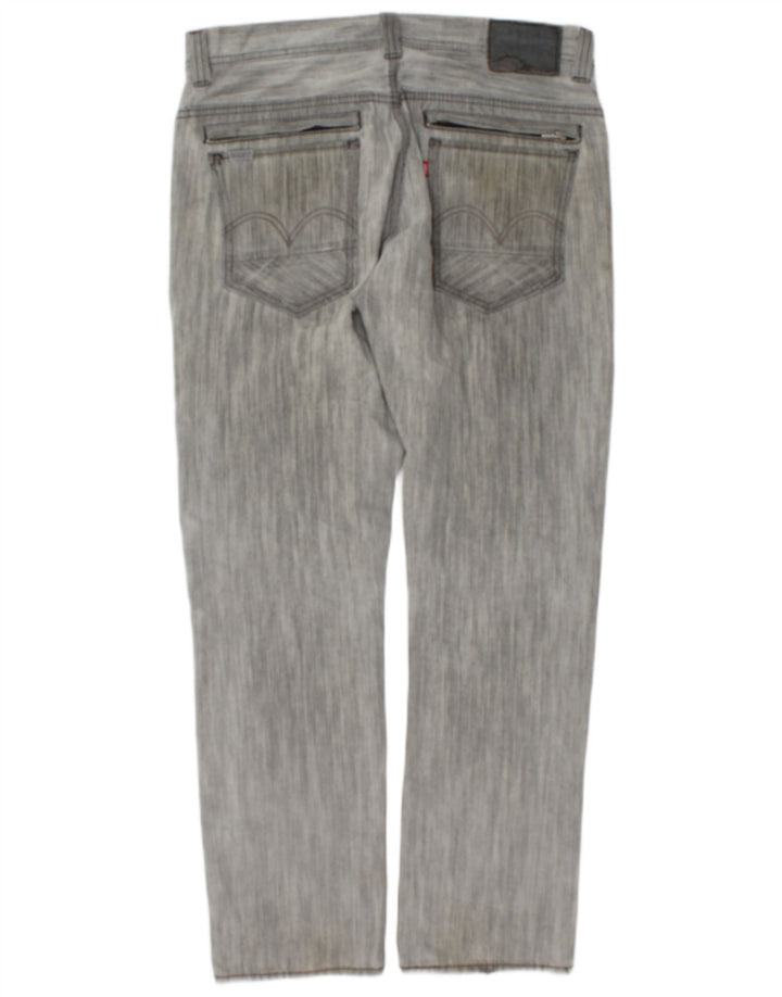 Levi's Herre 511 Slim Jeans W33 L30 Grå Flecked Bomuld