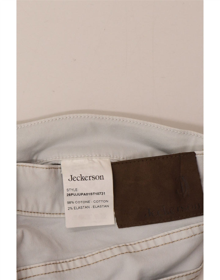 Jeckerson Straight Jeans til mænd W33 L34 blå bomuld