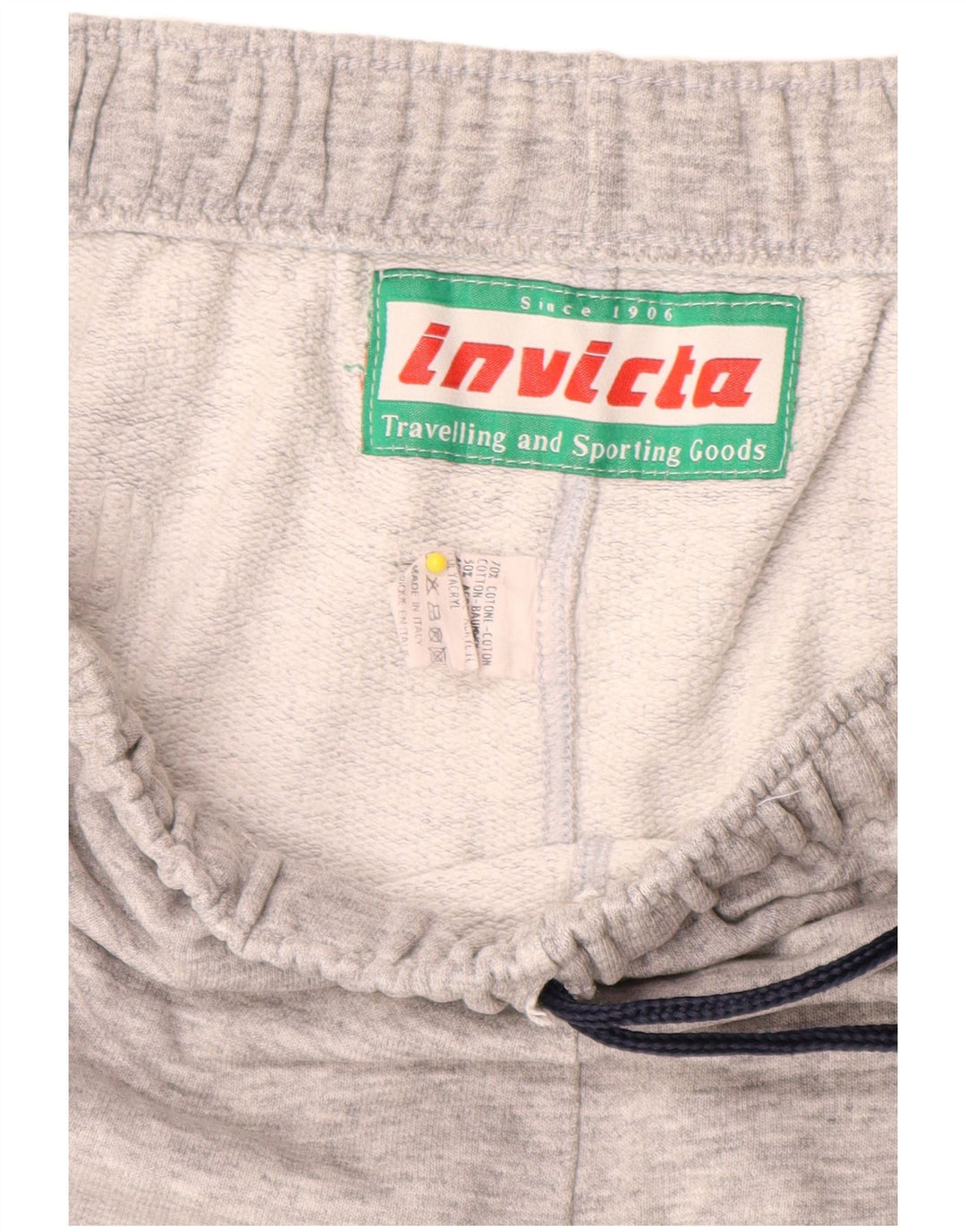 Invicta grafiske sportsshorts til kvinder UK 16 store grå flækkede