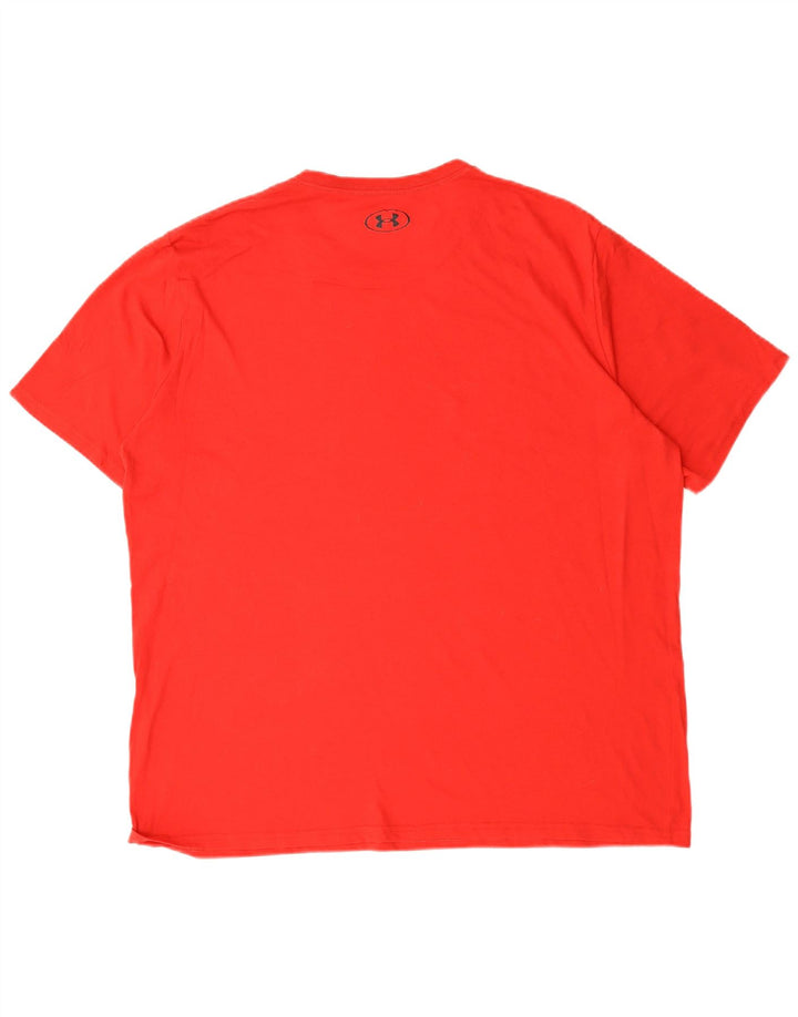 Under Armour Herre T-Shirt Top 2XL Rød