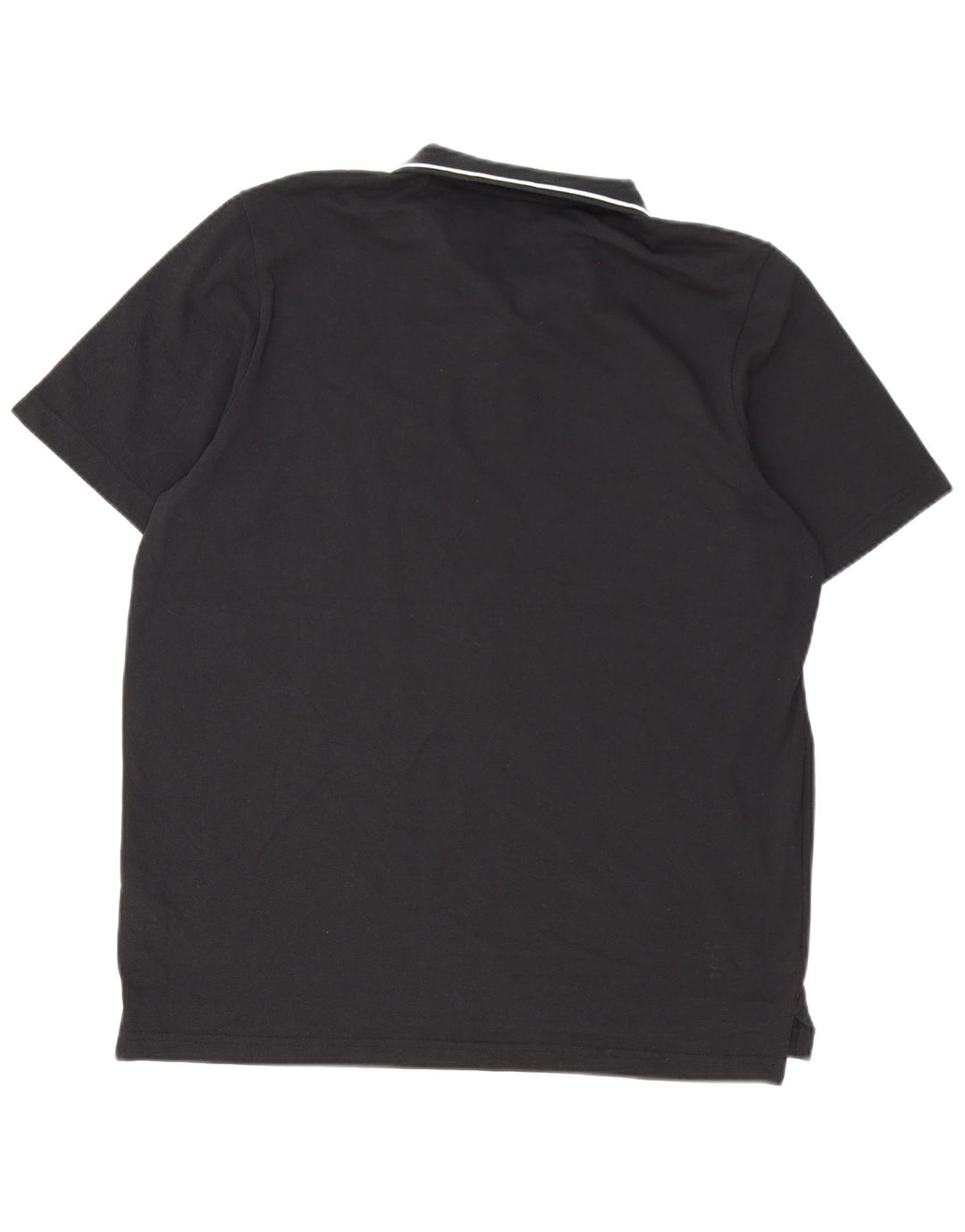 Adidas Polo Shirt til mænd, stor sort bomuld