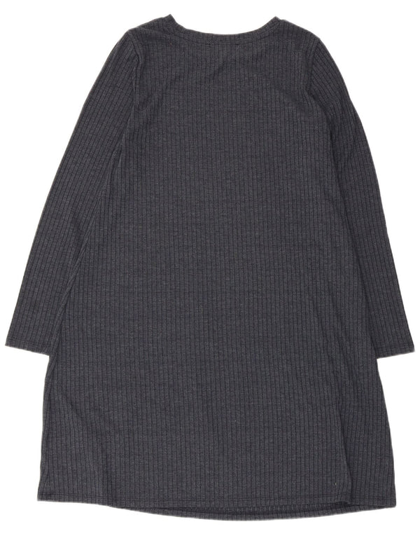 Marks & Spencer Dame Jumper Dress UK 10 Small Navy Blue Polyester