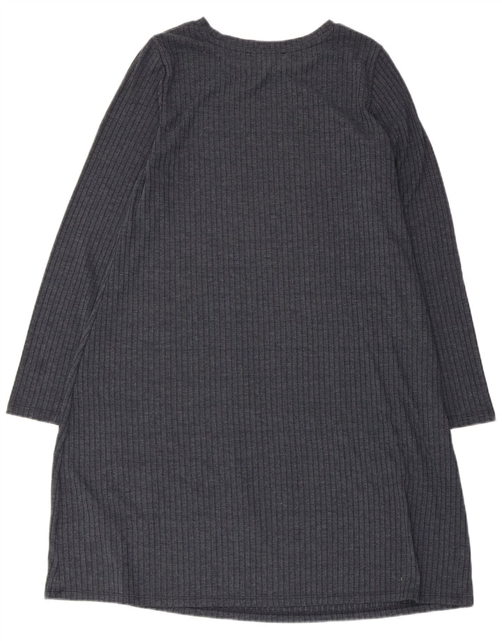 Marks & Spencer Dame Jumper Dress UK 10 Small Navy Blue Polyester