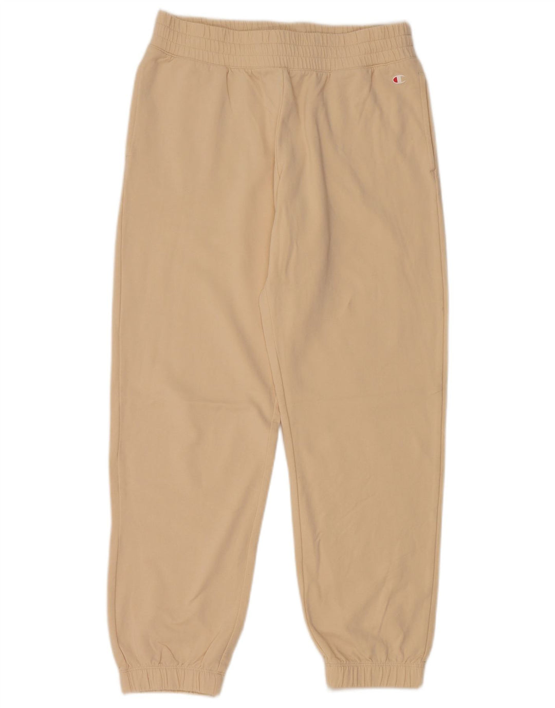 CHAMPION Dame træningsdragt Bukser Joggers UK 14 Medium Beige Bomuld