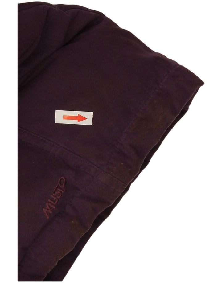 Musto Polstret Frakke til kvinder UK 14 Medium Lilla Polyester