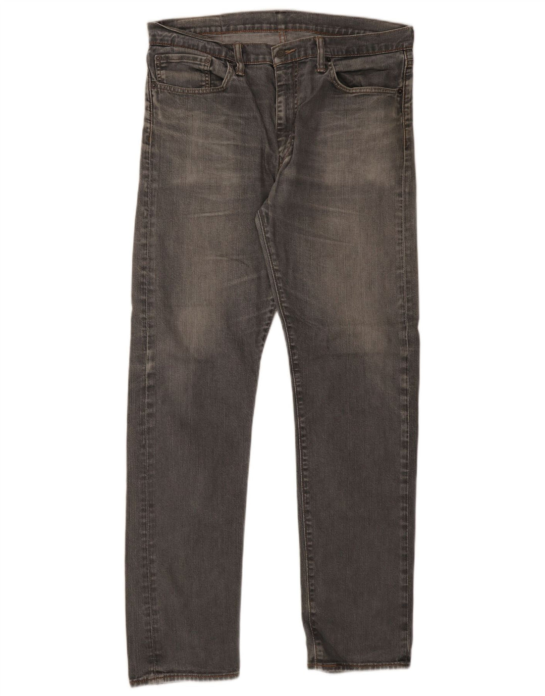 Levi's Herre 508 tilspidsede jeans W36 L34 Grå bomuld