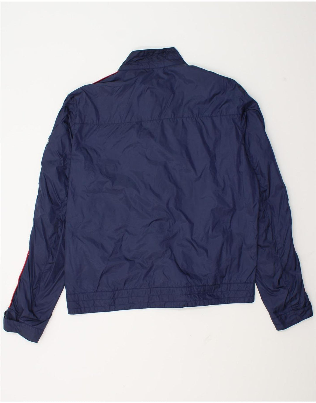 Americanino Herre Bomber Jacket UK 42 XL Navy Blue Colourblock Polyamid