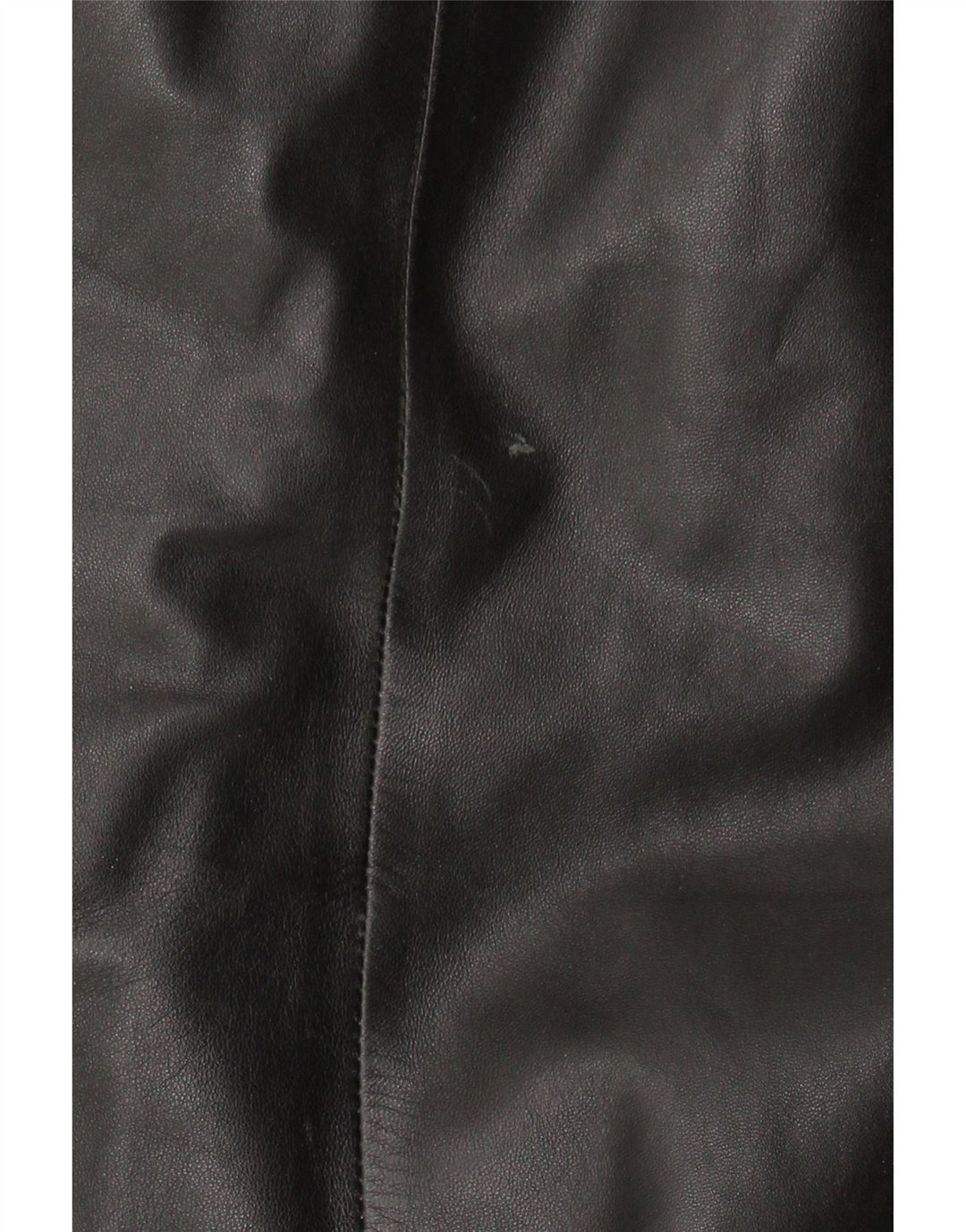 VINTAGE Mens Leather Jacket IT 42 XL Black Leather Vintage Vintage and Second-Hand Vintage from Messina Hembry 