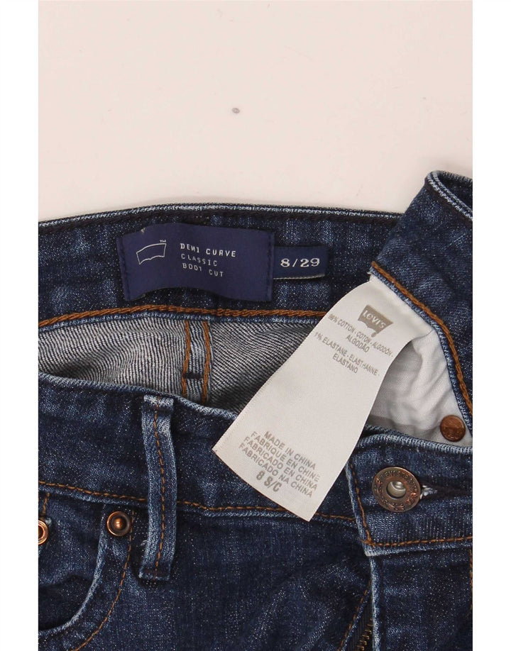 Levi's Dame Demi Curve Bootcut Jeans US 8 Medium W29 L30 Navy Blue