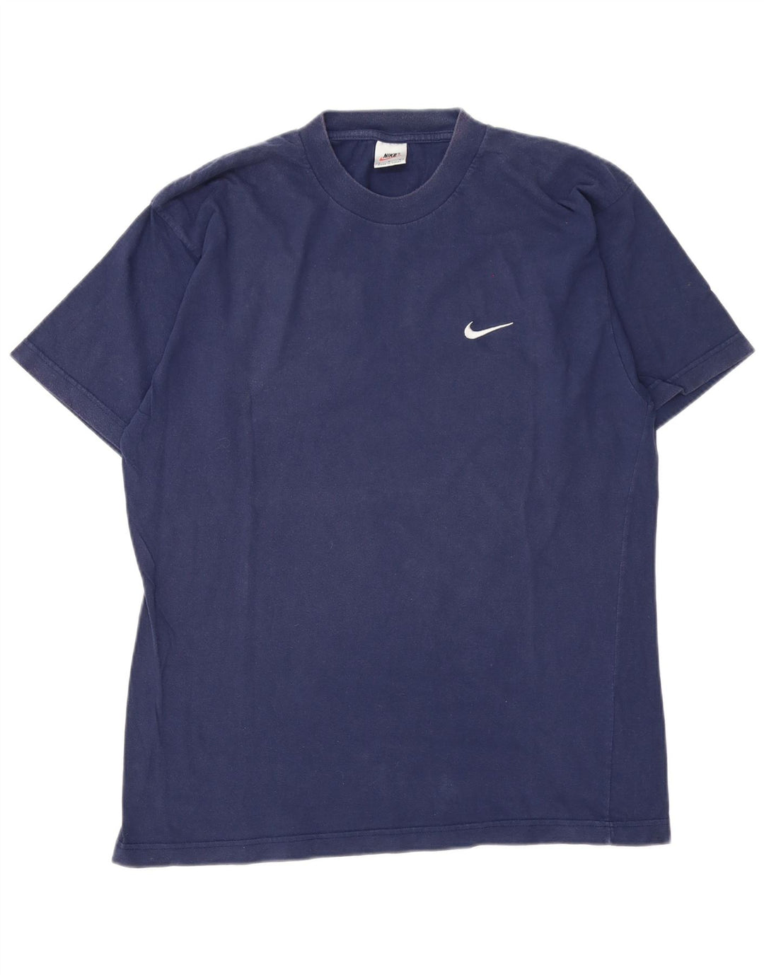 Nike T-shirt top til mænd, stor marineblå bomuld