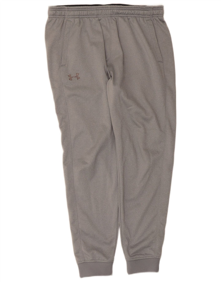 Under Armour Herre Cold Gear Træningsdragt Bukser Joggers Large Grå