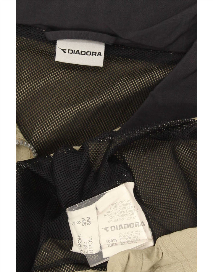 Diadora Regnjakke til mænd UK 36 Lille Khaki Polyamid