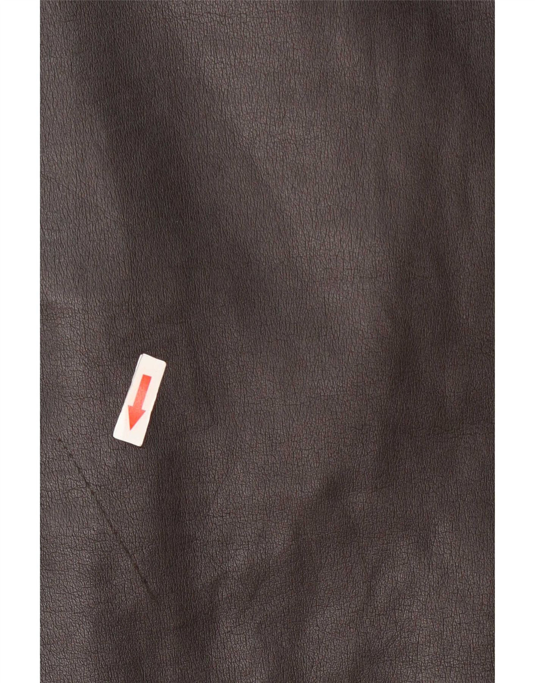 Vintage læderfrakke til kvinder UK 12 Medium Brun