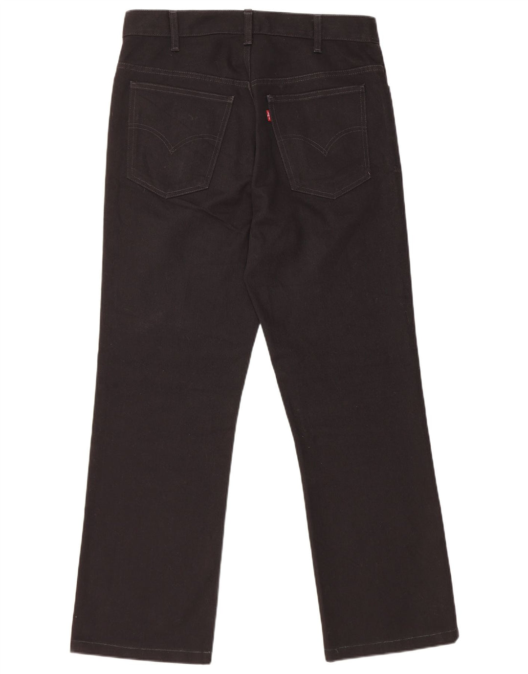Levi's Straight Jeans til mænd W33 L29 sort bomuld