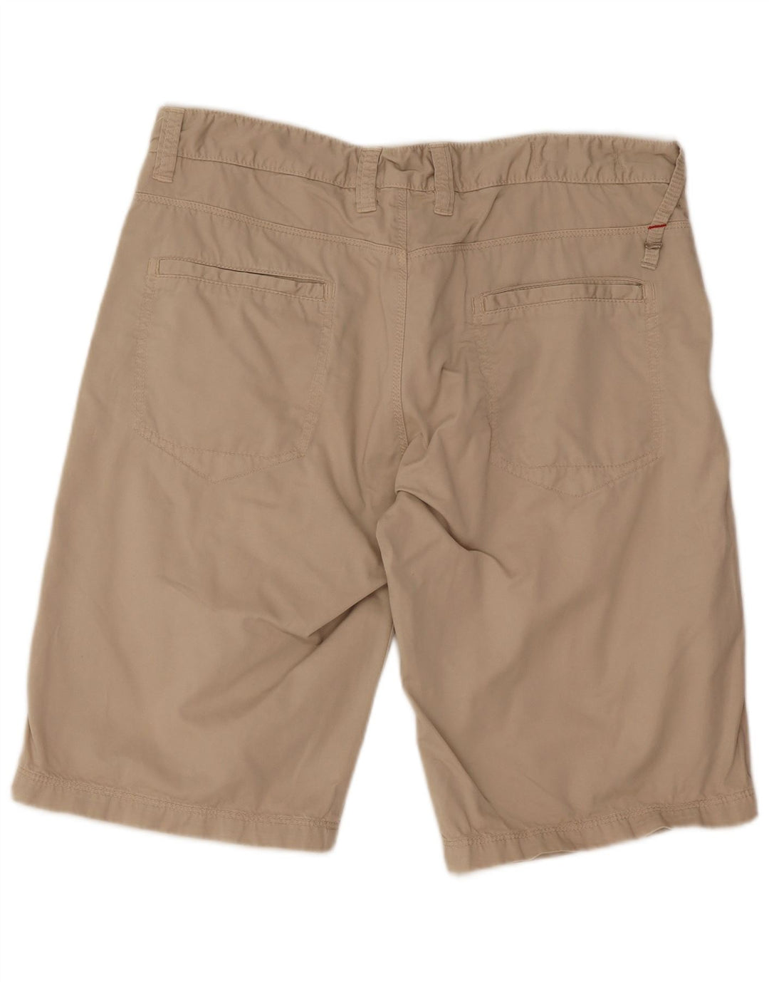 Gas Herre Chino Shorts W33 Stor Beige Bomuld