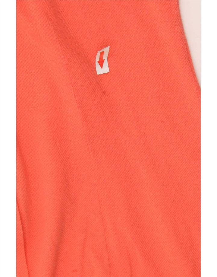 Sergio Tacchini Dame ærmeløs skjortekjole IT 46 Large Orange