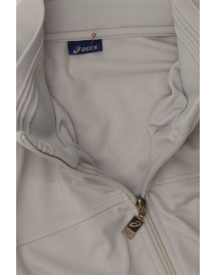 Asics Træningsdragt til mænd, topjakke, stor grå