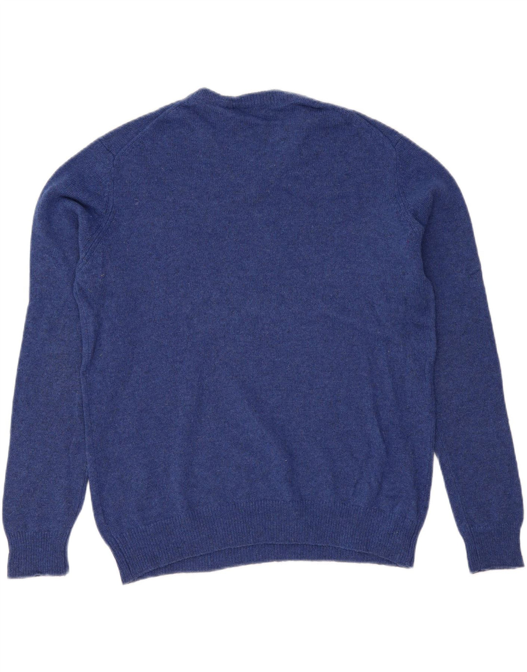 JAMES PRINGLE Herre V-hals sweater Stor Blå Ny Uld