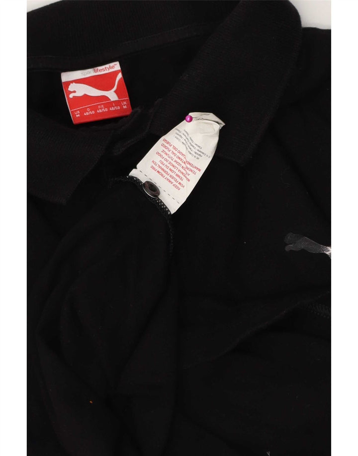 Puma herre poloshirt Medium sort bomuld