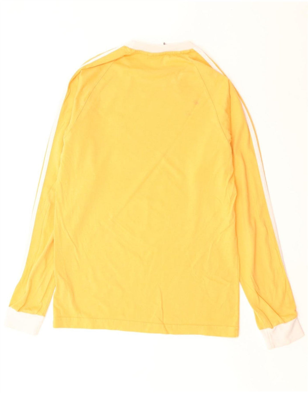 Adidas Herre Top Langærmet XS Gul Bomuld