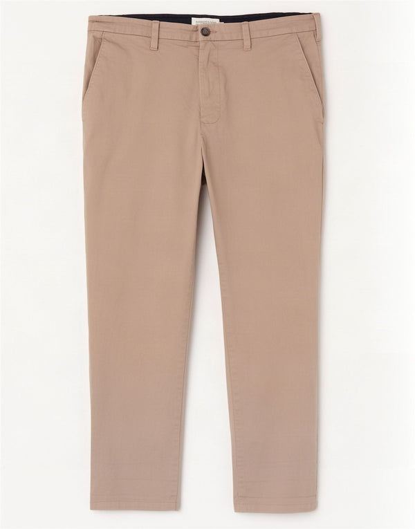 Marks & Spencer Dame Slim Chino Bukser W36 L29 Grå Bomuld