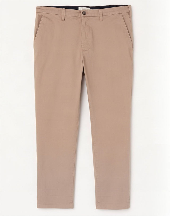 Marks & Spencer Dame Slim Chino Bukser W36 L29 Grå Bomuld