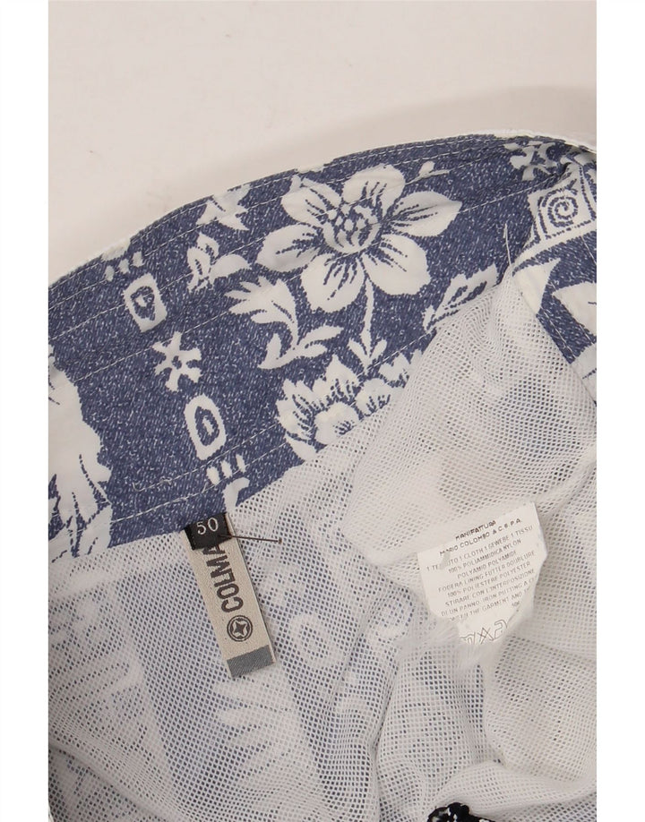 Colmar Badeshorts til mænd IT 50 Medium Blue Floral Nylon