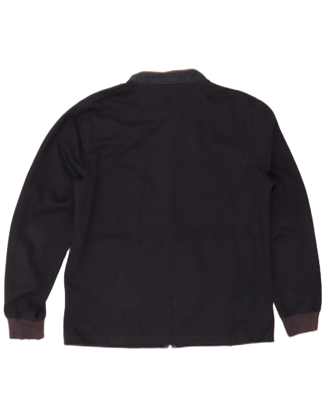 Massimo Dutti Herre træningsdragt Topjakke XL Marineblå Colourblock Bomuld
