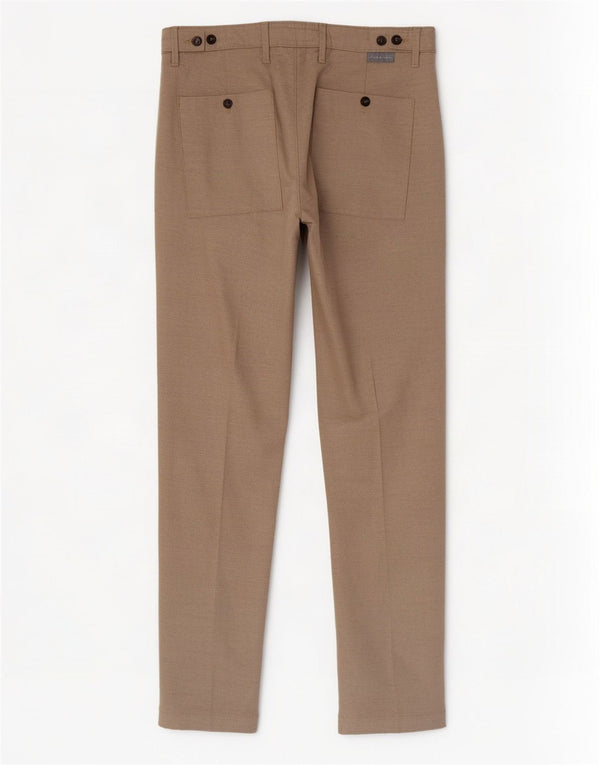 Silvestri -Teddei Herre Pegged Chino Bukser IT 48 Medium W34 L32 Beige
