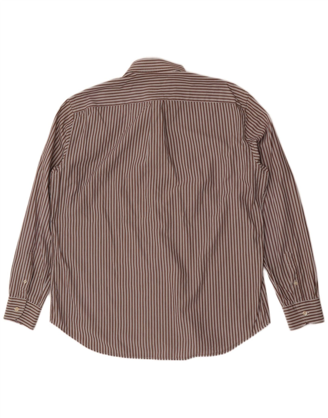 Harmont & Blaine Herre Regular Fit skjorte 2XL brun stribet bomuld