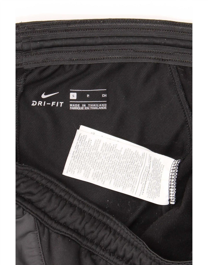 Nike Herre Dri Fit træningsdragt Bukser Small Black Colourblock Polyester
